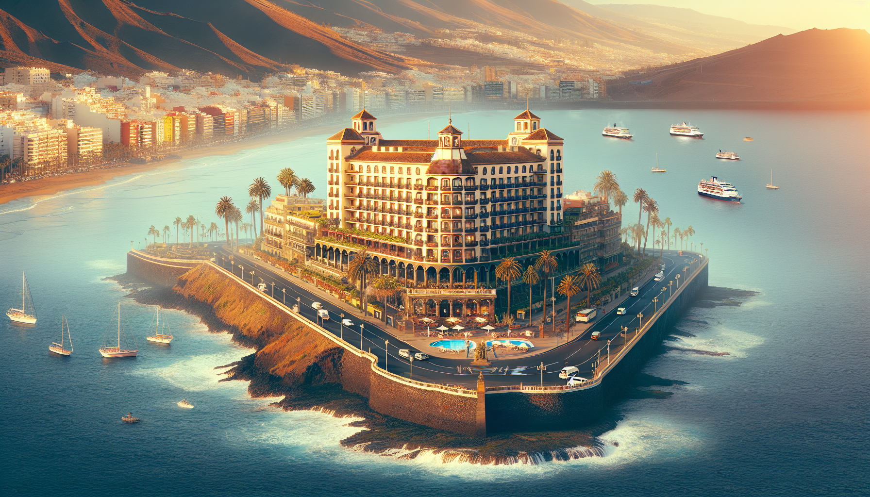 29 Tage Spanienurlaub inkl. Flug Teneriffa Langzeitbadeurlaub im Hotel Puerto Palace in Puerto de la Cruz Frühstück