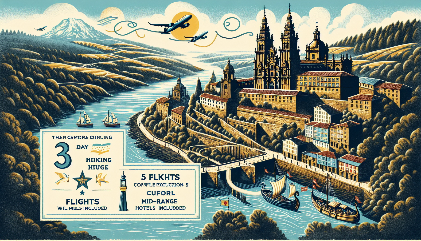 1 Woche Rundreisen Portugal und Spanien Galicien Unterwegs auf dem Jakobsweg zwischen Küste und Kultur