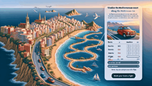 1 Woche Spanienrundreise Mittelmeerküste Flexible Mietwagen-ab Barcelona bis Valencia Entdeckungsreise entlang der Mittelmeerküste