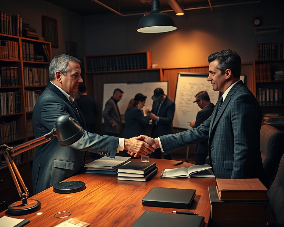 Internationale Detektivzusammenarbeit