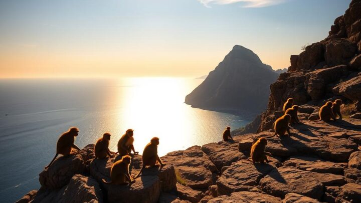 Gibraltar Affenfelsen