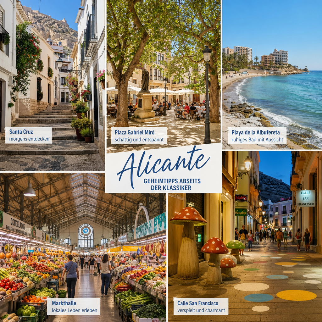 Geheimtipps abseits der Klassiker in Alicante: passendes Reisemotiv und touristischer Eindruck