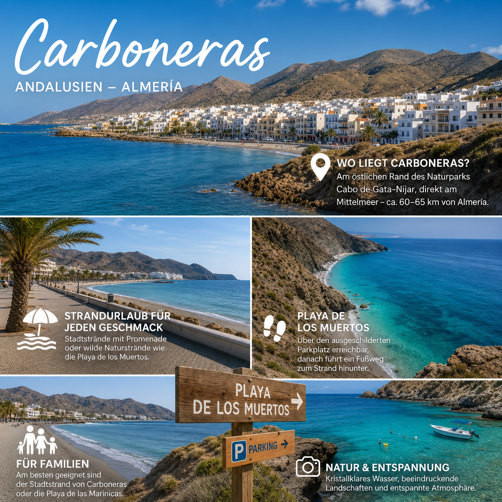 FAQ zu Carboneras: passendes Reisemotiv und touristischer Eindruck