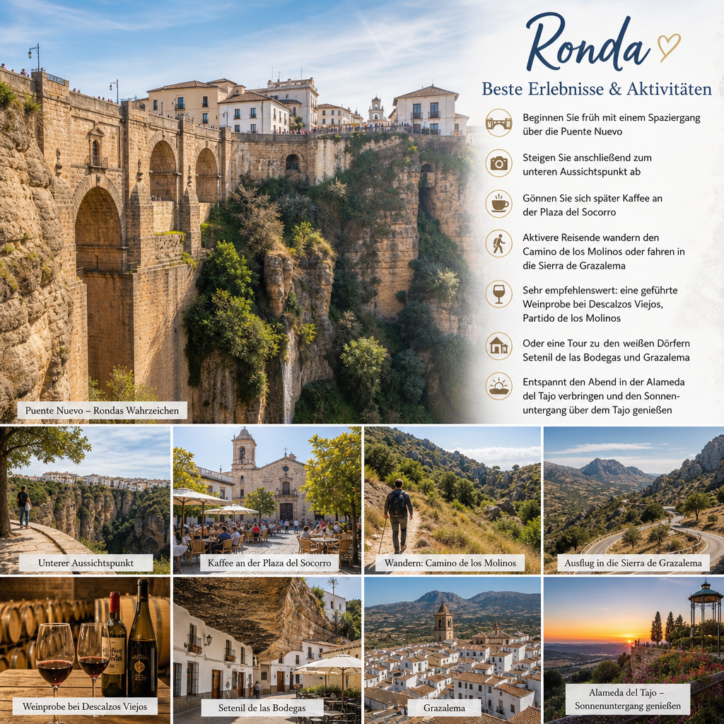 Beste Erlebnisse und Aktivitäten in Ronda: passendes Reisemotiv und touristischer Eindruck